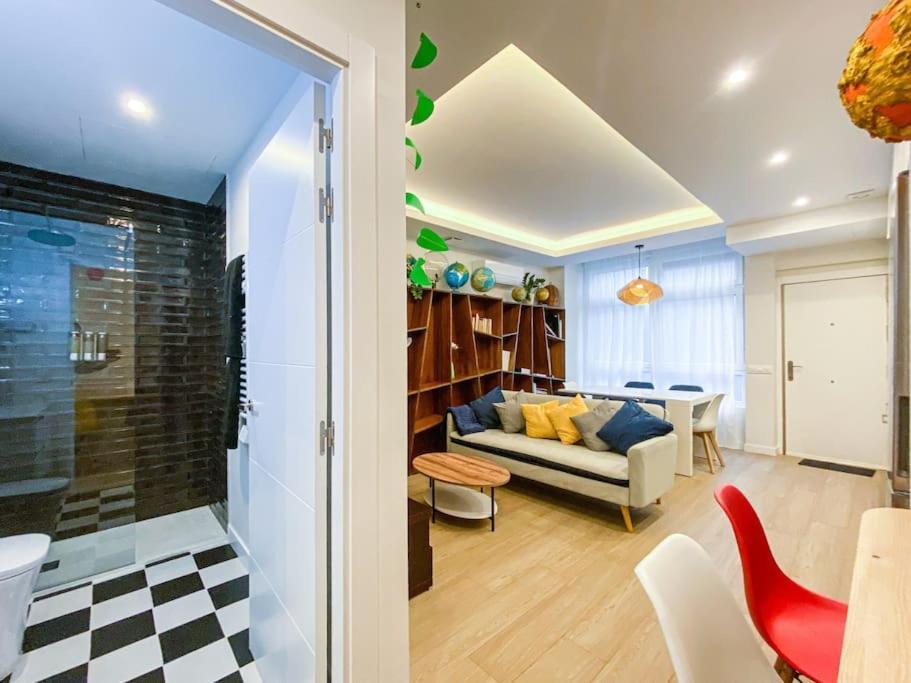 Ferienwohnung Oasis Urbano En El Corazon Financiero / Castellana Madrid Exterior foto